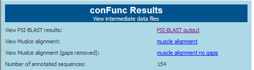 ConFunc data files
