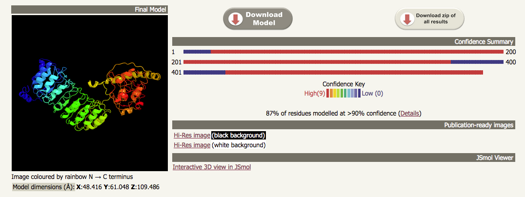 phyre2 home page