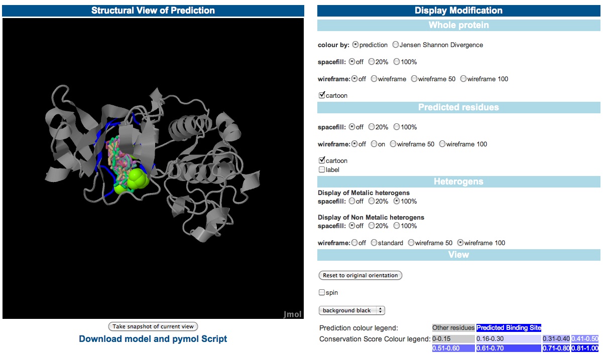 3DLigandSite Overview